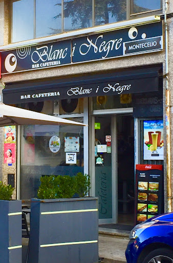 Bar Cafeteria Blanc I Negre